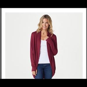 New Belle by Kim Gravel Cocoon Long Cardigan sz M